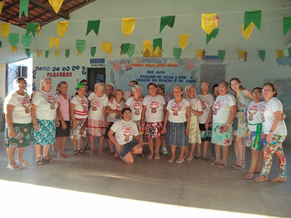 Grupo Mais Feliz realiza arraiá para a terceira idade