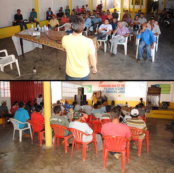 Secretaria de Agricultura, STTR, EMATER e ADAPI orientam criadores sobre a preveção da brucelose bovina