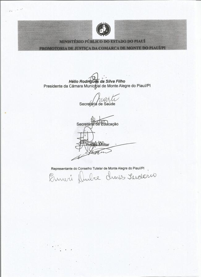 Promotor de justiça realiza Audiência Pública para discutir a venda e o consumo de bebida alcóolica por criança e adolescente em Monte Alegre –PI. - Imagem 19