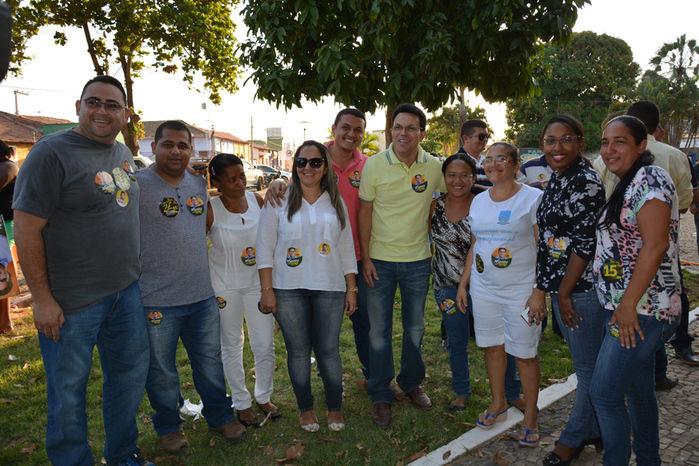 Comitê de campanha do PMDB é inaugurado com grande caminhada em Uruçuí - Imagem 16