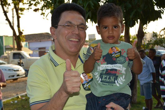 Comitê de campanha do PMDB é inaugurado com grande caminhada em Uruçuí - Imagem 18