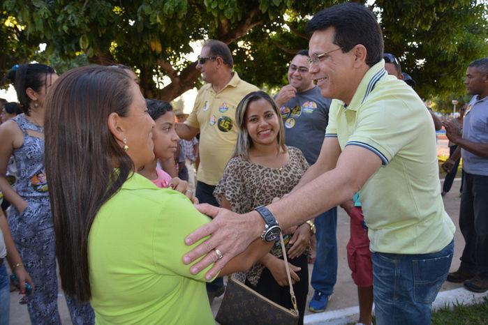 Comitê de campanha do PMDB é inaugurado com grande caminhada em Uruçuí - Imagem 10