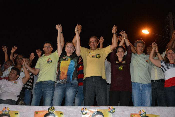 Comitê de campanha do PMDB é inaugurado com grande caminhada em Uruçuí - Imagem 39