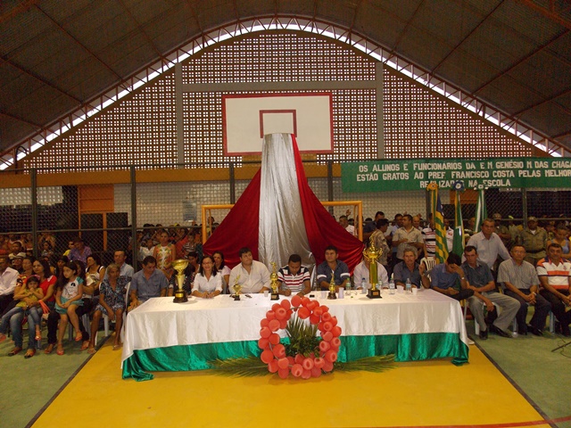 Prefeito Dr. Francisco inaugura Quadra Poliesportiva Coberta da Escola Genésio Moreira - Imagem 40