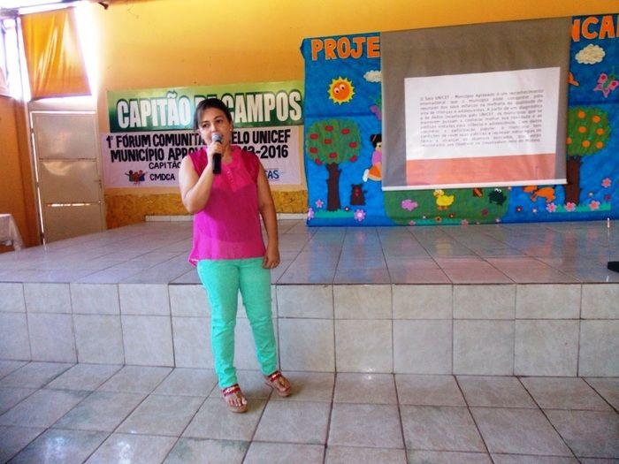 I Fórum Comunitário Selo UNICEF Município Aprovado - Imagem 20