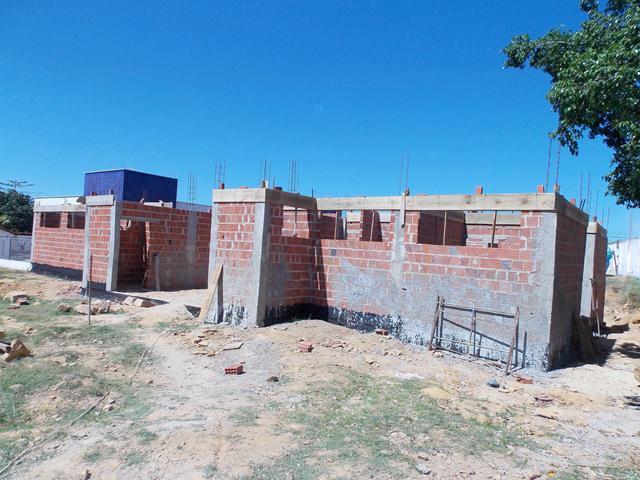 Construção da Unidade Básica de Saúde do Bairro Esperança I está bastante avançada‏ - Imagem 5