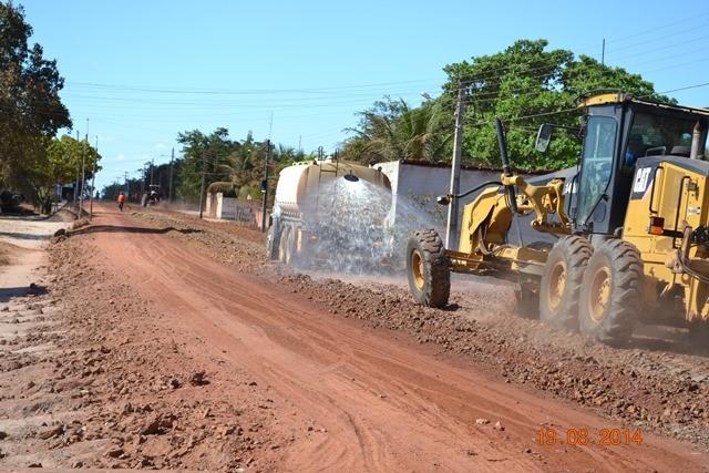Trabalho: obra de asfaltamento da PI que liga Boa Hora a PI 111 é reiniciada - Imagem 6