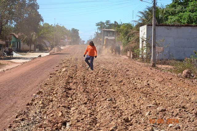 Trabalho: obra de asfaltamento da PI que liga Boa Hora a PI 111 é reiniciada - Imagem 3