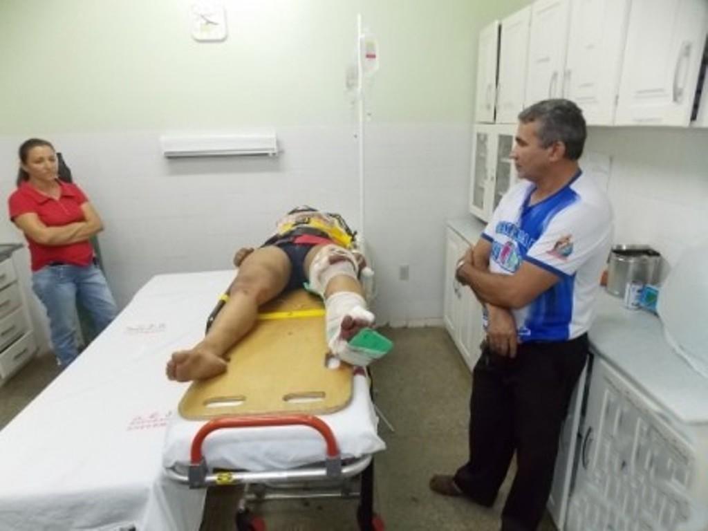 Filha da Presidente do Sindicato dos Trabalhadores Rurais de Esperantina sofre grave acidente automobilístico 