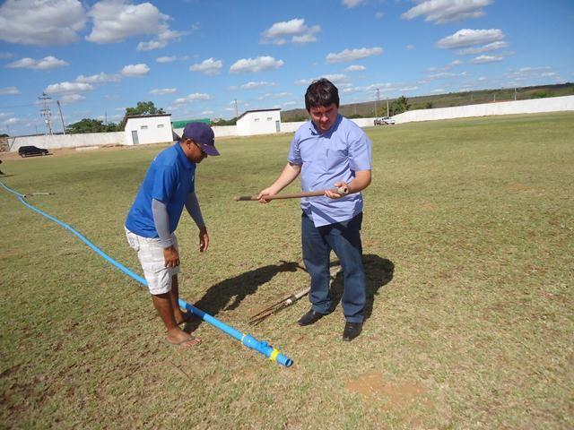 Estádio Municipal passa Por Manutenção - Imagem 8
