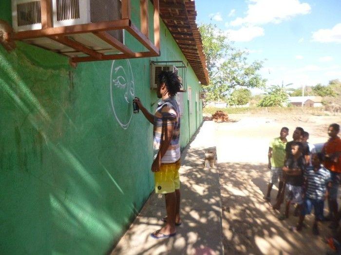 Prefeitura promove Oficina de Hip Hop e Graffiti para adolescentes em Redenção  - Imagem 5