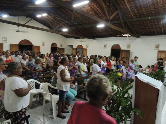 Festejo de São Raimundo em Curralinhos- Fotos da missa dia 25/08/14 - Imagem 24
