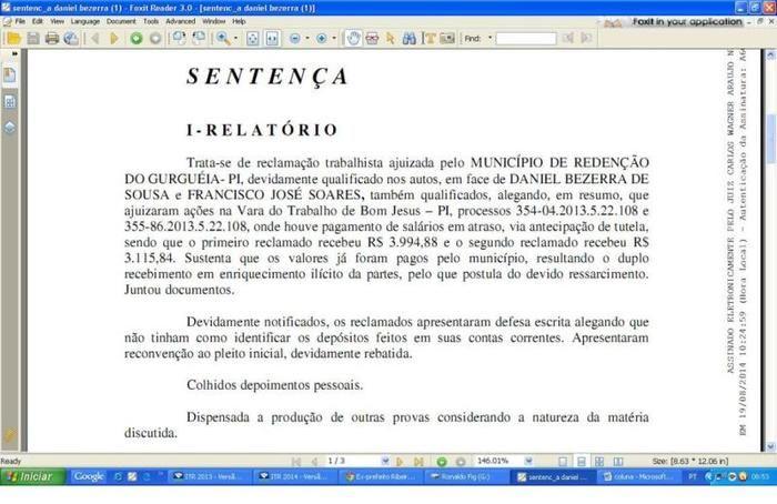 Justiça condena funcionários públicos municipais a devolverem recursos recebidos indevidamente  - Imagem 3