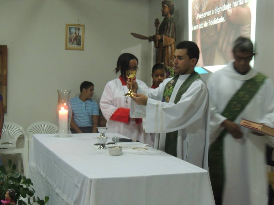 Festejo de São Raimundo em Curralinhos- Fotos da missa dia 25/08/14