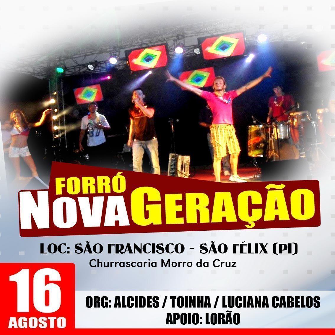 Senhor Alcides e família convida toda população para um mega show na Churrascaria Morro da Cruz