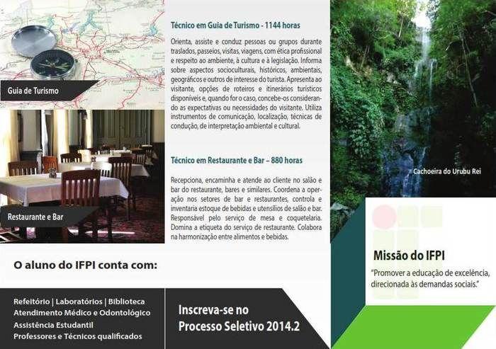 IFIP - lança dois cursos técnicos profisionalizantes para Pedro II - Imagem 1