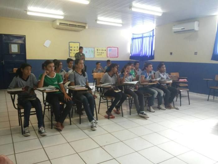 PROERD inicia as aplicações das lições no Ginásio Municipal Maria dos Remédios - Imagem 5