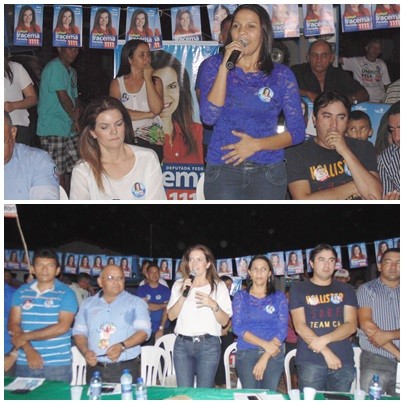 Multidão lota reunião de Ana Célia e da Deputada Iracema Portella - Imagem 1