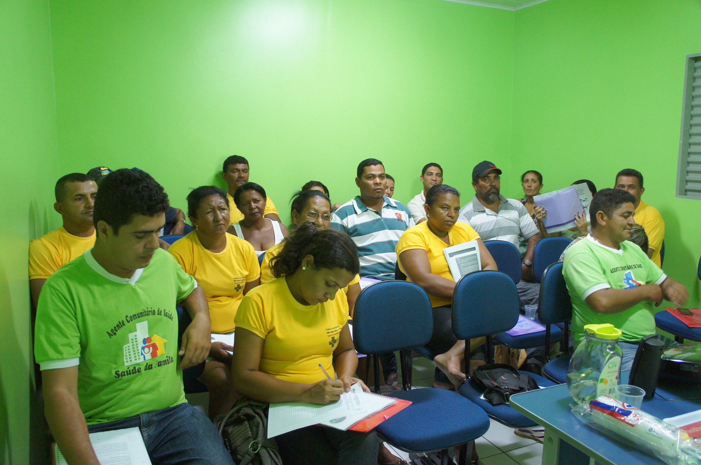 Agente Comunitário de Saúde participam de Curso. 