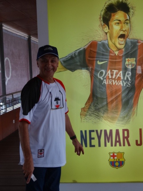 Torcedor remediense riverino visita Espanha e vai a Barcelona  - Imagem 5