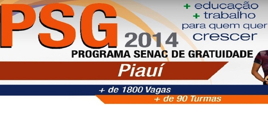 Campo Maior e outras 6 cidades terão 2 mil vagas para profissionalização