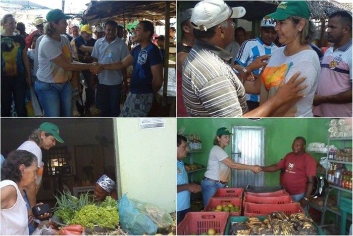 Candidata à deputada Janainna Marques e Hugo Napoleão realizam caminhada em Esperantina - Imagem 3