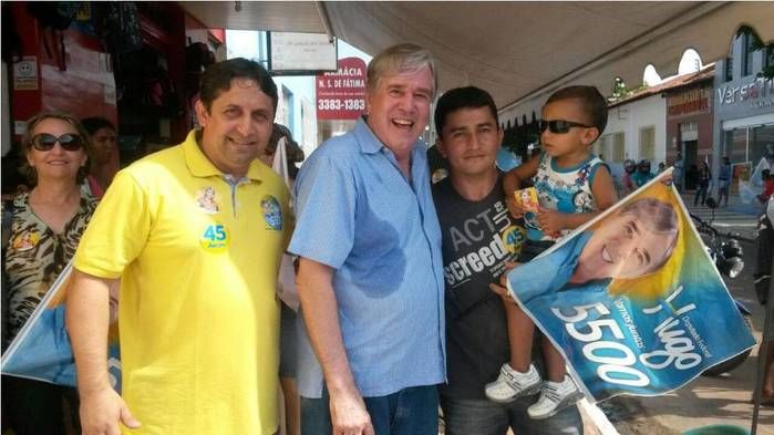 Candidata à deputada Janainna Marques e Hugo Napoleão realizam caminhada em Esperantina - Imagem 7