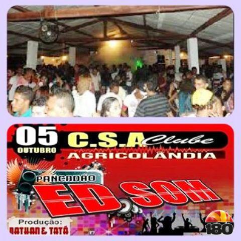 ATENÇÃO REGUEIROS DIAS 05 DE OUTUBRO TEM PANCADÃO EDSOM NO CSA CLUBE EM AGRICOLÂNDIA - Imagem 1