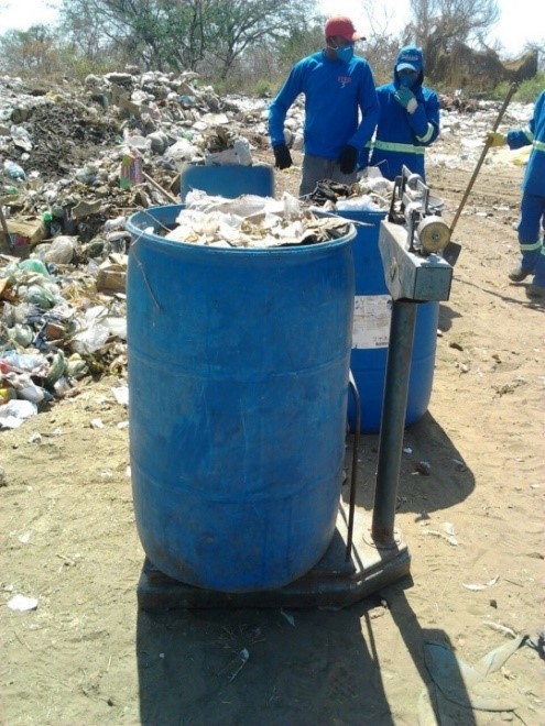 Visita técnica e realização da Composição Gravimétrica dos Resíduos Sólidos de Francinópolis - Imagem 6