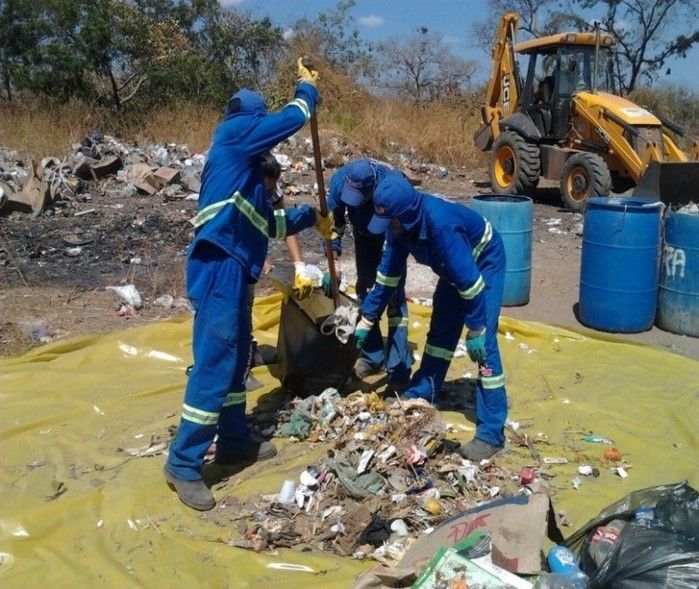 Visita técnica e realização da Composição Gravimétrica dos Resíduos Sólidos de Francinópolis - Imagem 5
