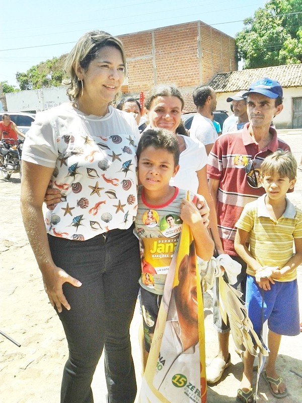 Prata do Piauí recebe à visita da candidata a deputada estadual Janaínna Marques - Imagem 60