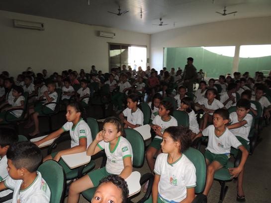 Aula inaugural do PROERD em Água Branca - Imagem 1