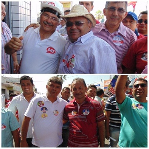 Candidatos realizam caminhada em Campo Maior - Imagem 6