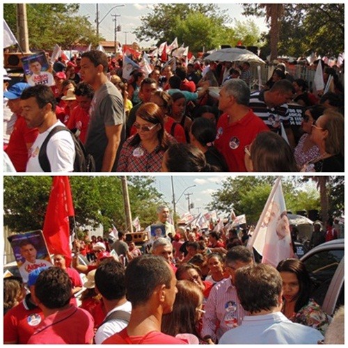 Candidatos realizam caminhada em Campo Maior - Imagem 3