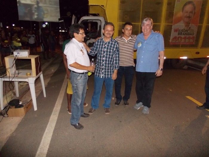 Prefeito Moisés Barbosa realizou grande carreata e recepciona os Deputados Wilson Brandão e Hugo Napoleão. - Imagem 28
