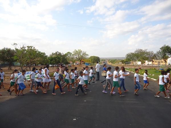 Alunos Realizaram Caminhada Cívica  - Imagem 20