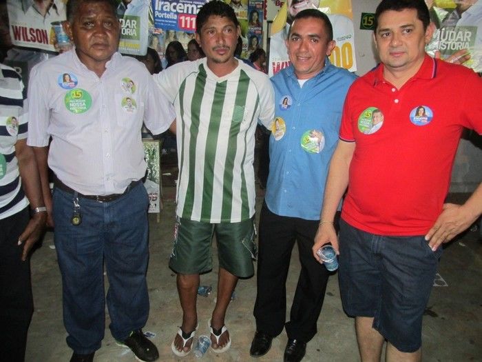 Prefeito: Walter Alencar Faz inauguração de Comité do 15 do Candidato a Governador ZÉ FILHO em Agricolândia.  - Imagem 6