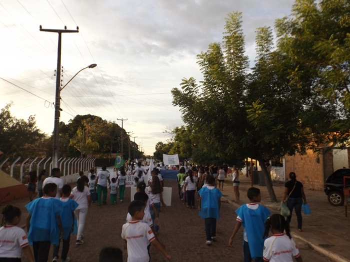 Desfile Cívico das Escolas Municipais em comemoração ao dia 7 de setembro em Nossa Sra. De Nazaré - Imagem 20