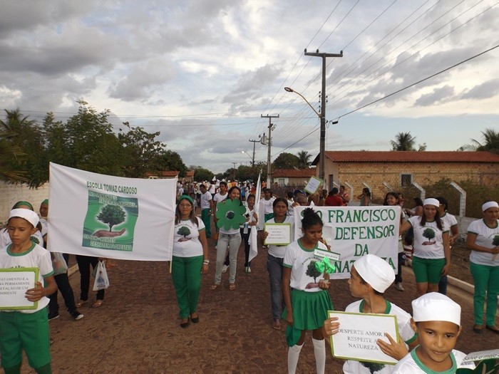 Desfile Cívico das Escolas Municipais em comemoração ao dia 7 de setembro em Nossa Sra. De Nazaré - Imagem 6