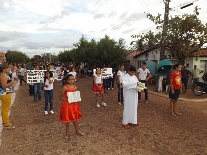 Desfile Cívico das Escolas Municipais em comemoração ao dia 7 de setembro em Nossa Sra. De Nazaré - Imagem 12