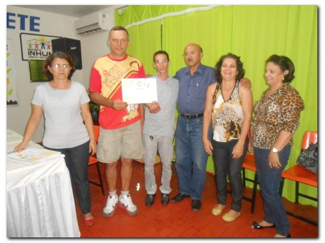 Pedreiros são diplomados em Inhuma, entrega de certificados - Imagem 24