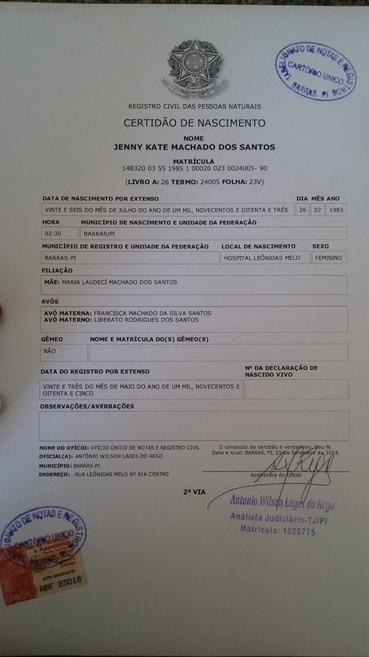 Jenny Kate: ‘Mais um capítulo concluído dessa longa história’ - Imagem 1