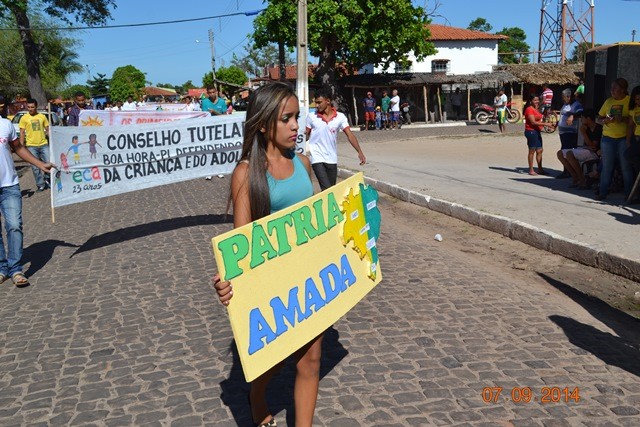 Desfile cívico do 7 de setembro realizado pela prefeitura de Boa Hora foi um sucesso - Imagem 21