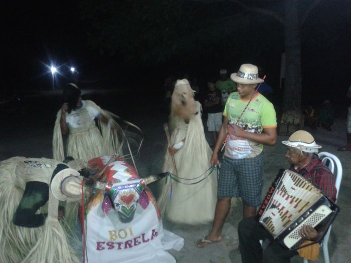 Grupos de Reisado dos Bois Ramalhete e Estrela fazem peregrinação no bairro Mato Seco III - Imagem 3