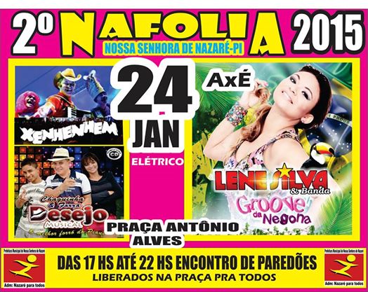 Confira a programação do 2º Nafolia e 21º aniversário de emancipação política! - Imagem 1