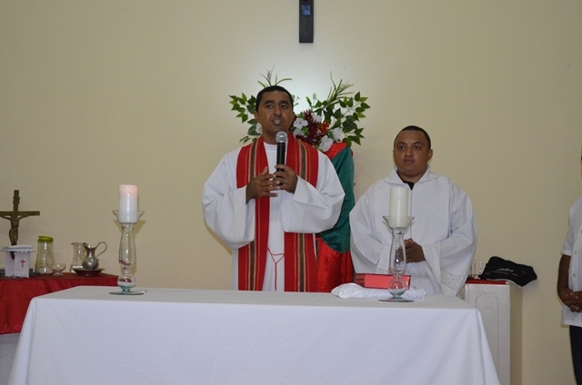 Católicos celebram a missa solene do santo padroeiro de Vera Mendes. - Imagem 10