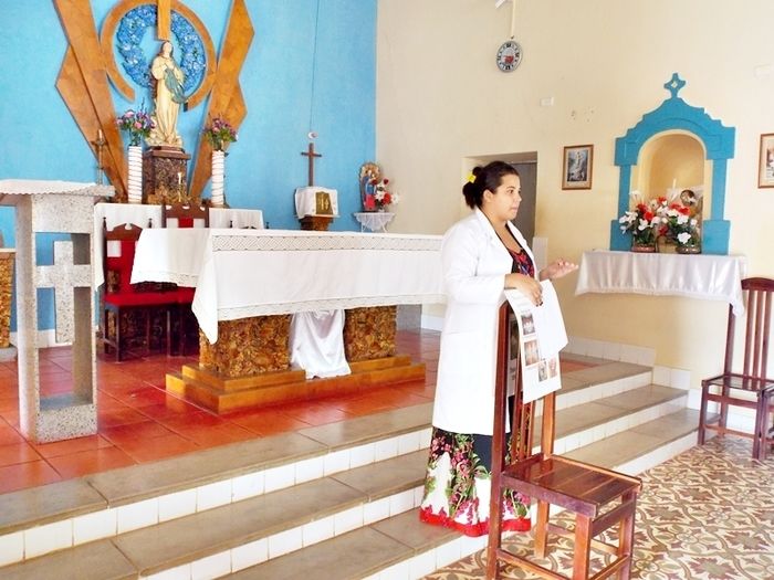 Secretaria de Saúde realiza palestra sobre Saúde Bucal aos grupos da Igreja - Imagem 15