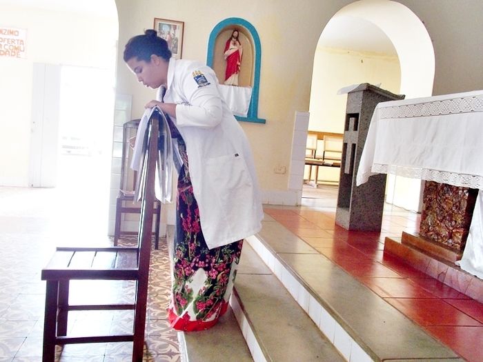 Secretaria de Saúde realiza palestra sobre Saúde Bucal aos grupos da Igreja - Imagem 9