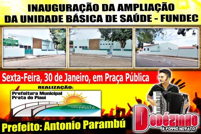 Inauguração da Ampliação da Unidade Básica de Saúde – FUNDEC - Imagem 1