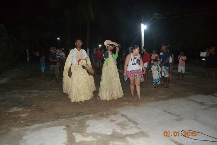Grupos de Reisado do Boi Panim visita residencia do Vereador Luiz Paulo - Imagem 2